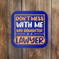 My Daughter Is A Lawyer Gift Coaster thumb 0
