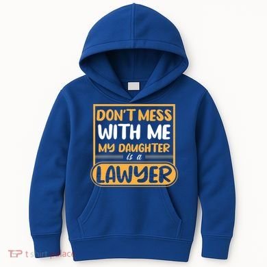 My Daughter Is A Lawyer Gift Kids Hoodie