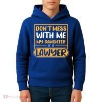 My Daughter Is A Lawyer Gift Kids Hoodie thumb 4