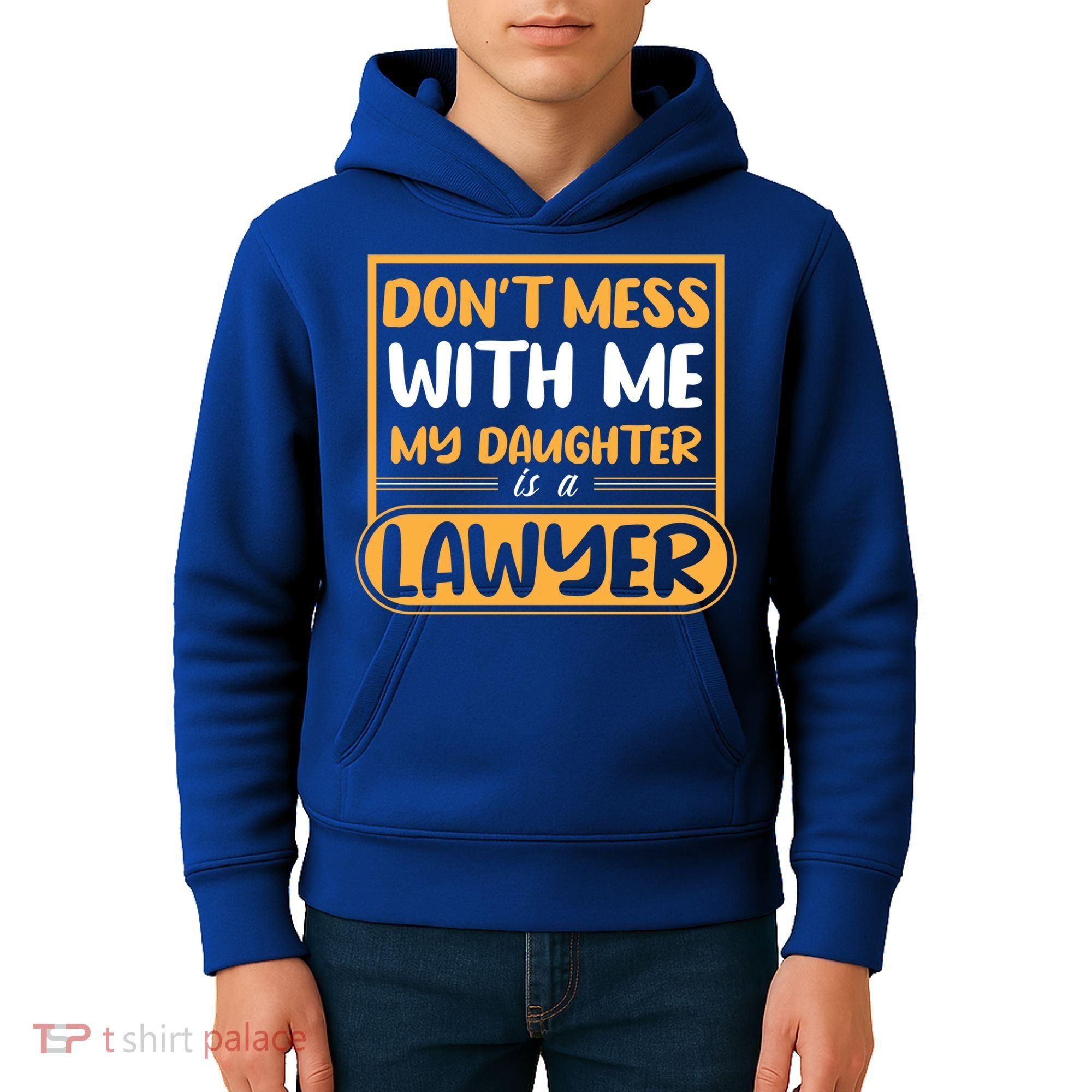 My Daughter Is A Lawyer Gift Kids Hoodie