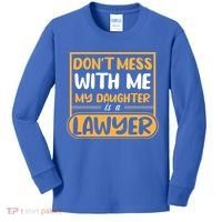 My Daughter Is A Lawyer Gift Kids Long Sleeve Shirt thumb 0