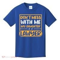 My Daughter Is A Lawyer Gift Kids T-Shirt thumb 0