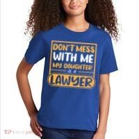 My Daughter Is A Lawyer Gift Kids T-Shirt thumb 2