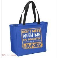 My Daughter Is A Lawyer Gift Tote Bag thumb 2
