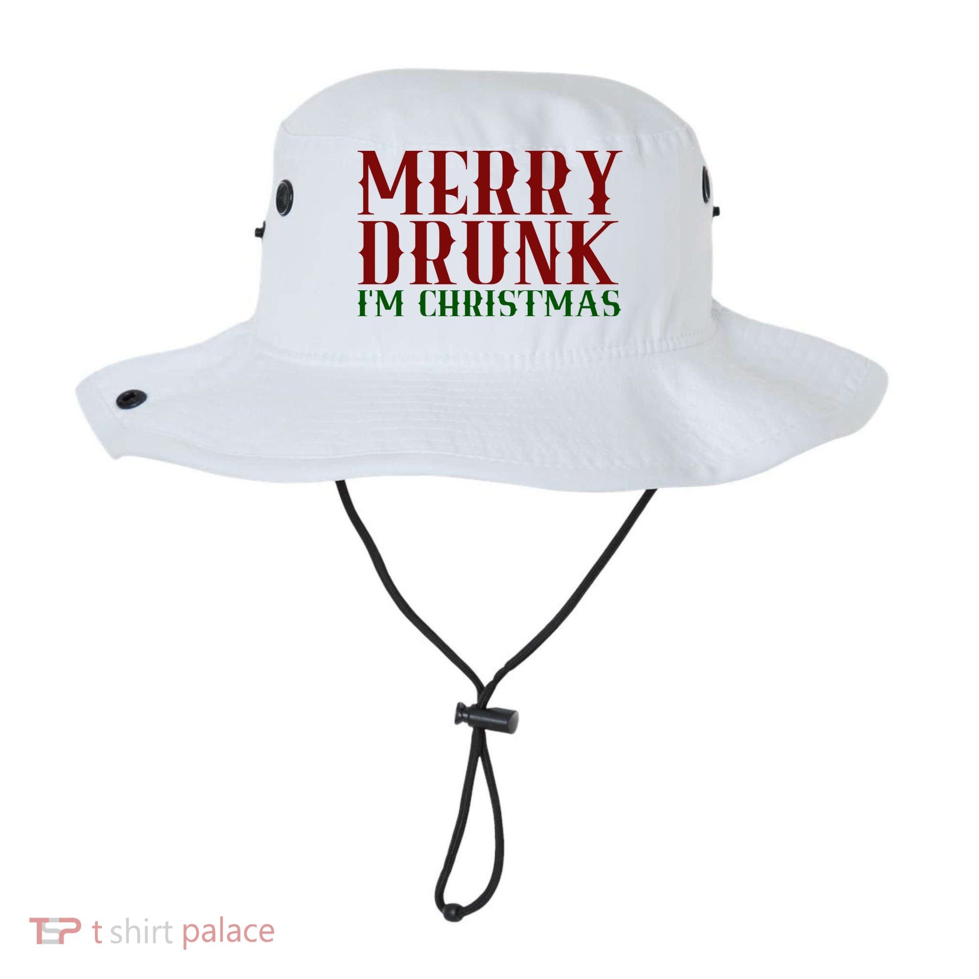 Merry Drunk Im Christmas Funny Holiday Bucket Hat
