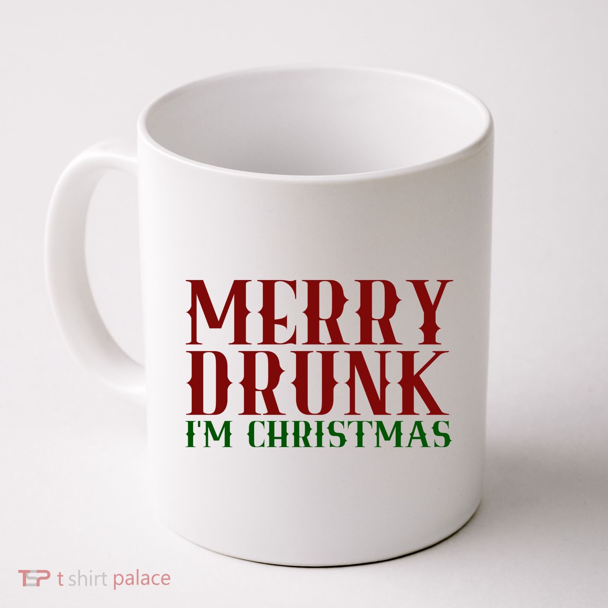 Merry Drunk Im Christmas Funny Holiday Coffee Mug