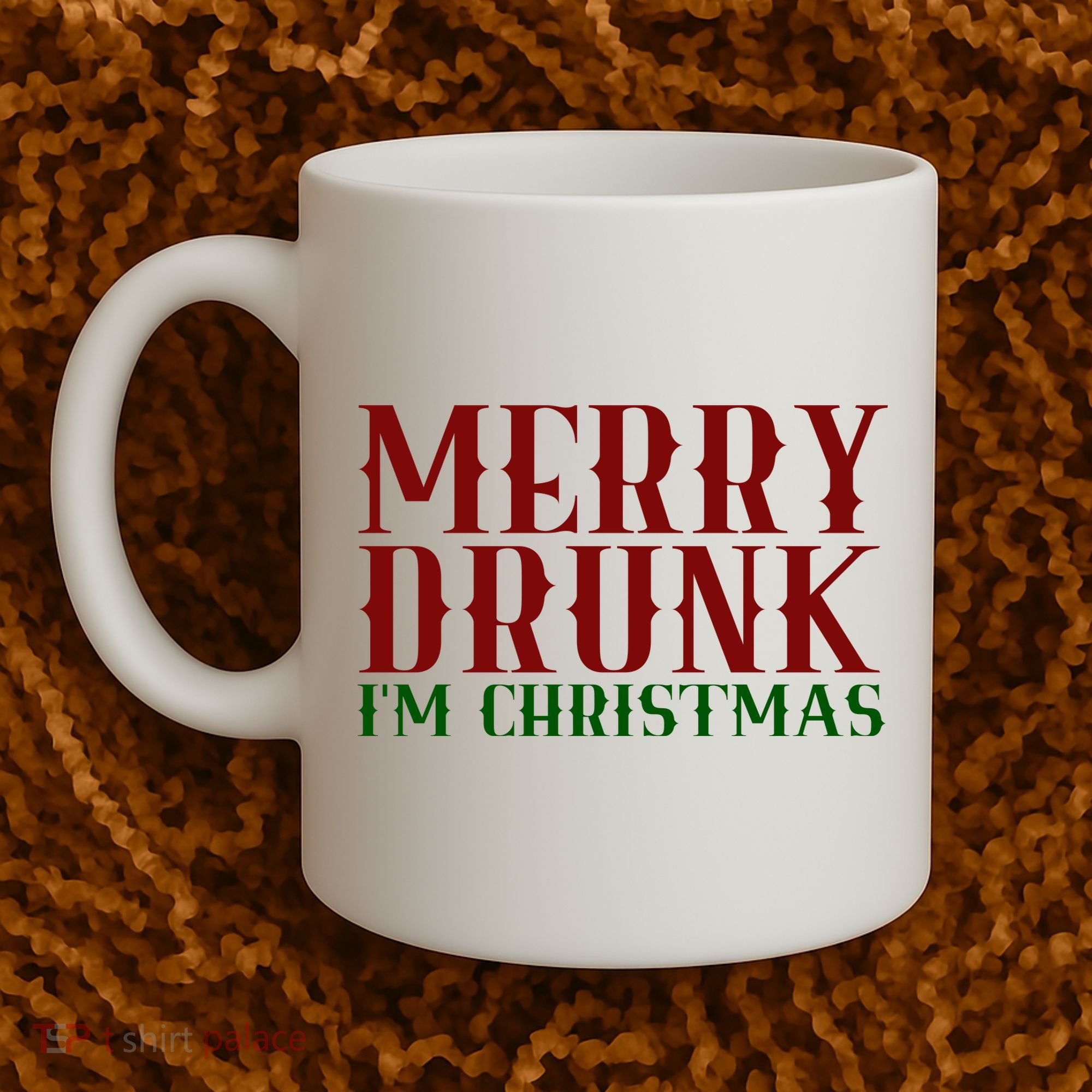Merry Drunk Im Christmas Funny Holiday Coffee Mug