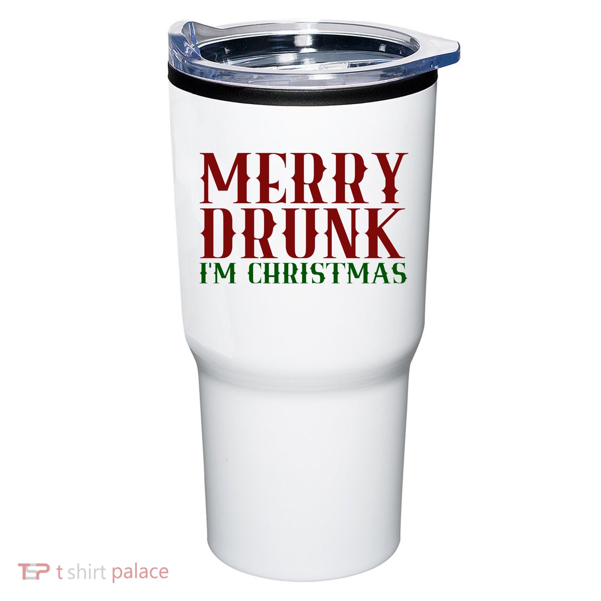 Merry Drunk Im Christmas Funny Holiday Tumbler