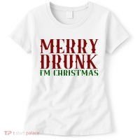 Merry Drunk Im Christmas Funny Holiday Women's T-Shirt thumb 0
