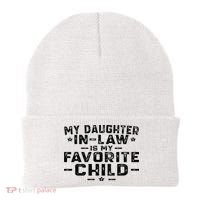 My Daughter In Law Is My Favorite Child Beanie thumb 0