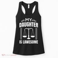 My Daughter Is Lawesome Daughter Lawyer Law Student Women's Tank Top thumb 0
