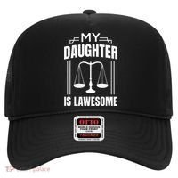 My Daughter Is Lawesome Daughter Lawyer Law Student Hat thumb 0
