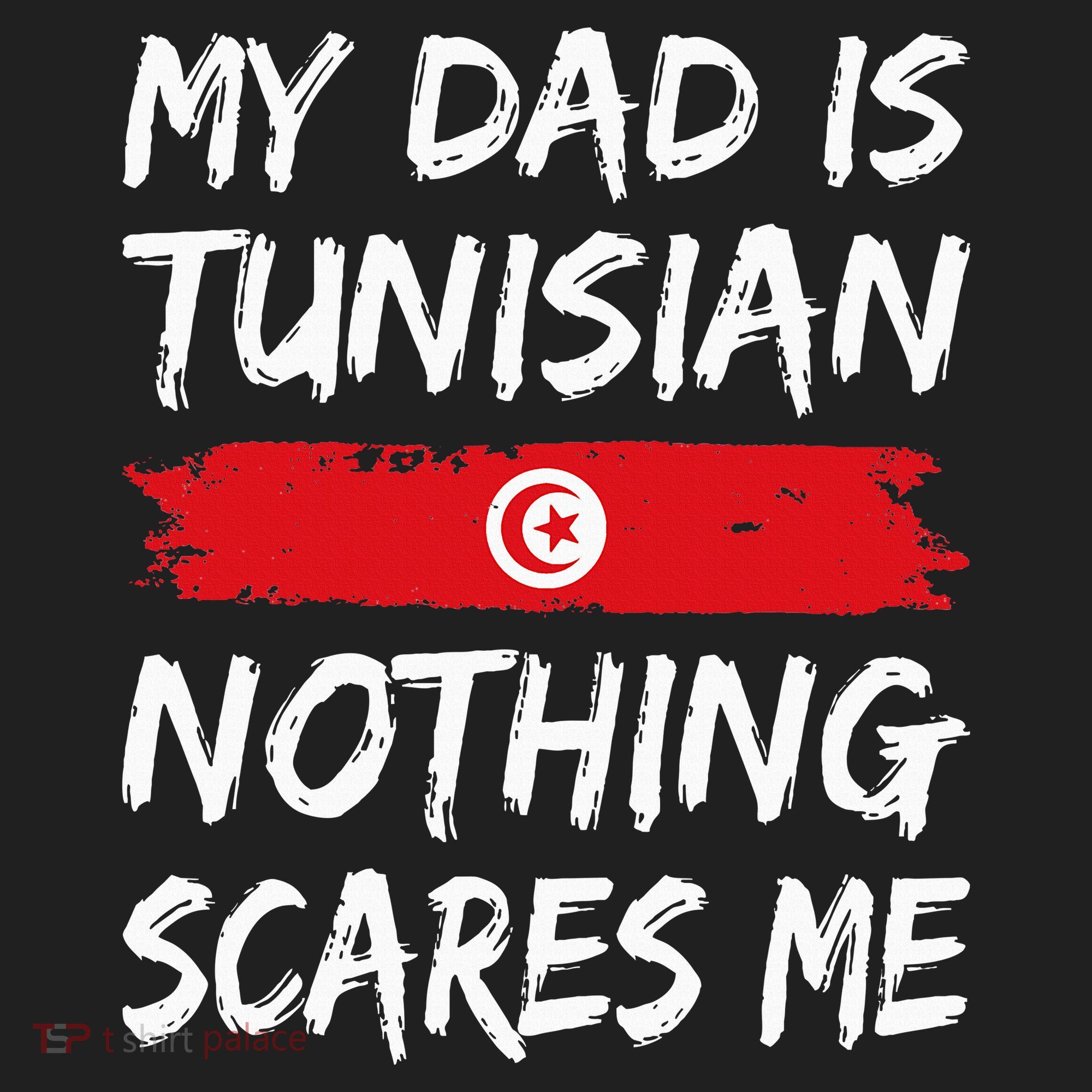 My Dad Is Tunisian Nothing Scares Me Tunisia Flag Beanie