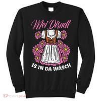 Mei Dirndl In Da Wasch Oktoberfest Funny German Sweatshirt thumb 0