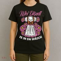 Mei Dirndl In Da Wasch Oktoberfest Funny German T-Shirt thumb 4