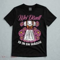 Mei Dirndl In Da Wasch Oktoberfest Funny German T-Shirt thumb 5
