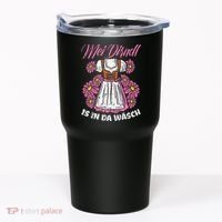 Mei Dirndl In Da Wasch Oktoberfest Funny German Tumbler thumb 0