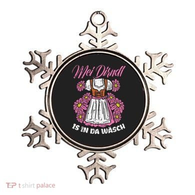 Mei Dirndl In Da Wasch Oktoberfest Funny German Ornament