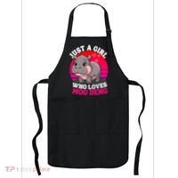 Moo Deng Just A Girl Who Loves Moo Deng Cute Baby Hippo Apron thumb 0