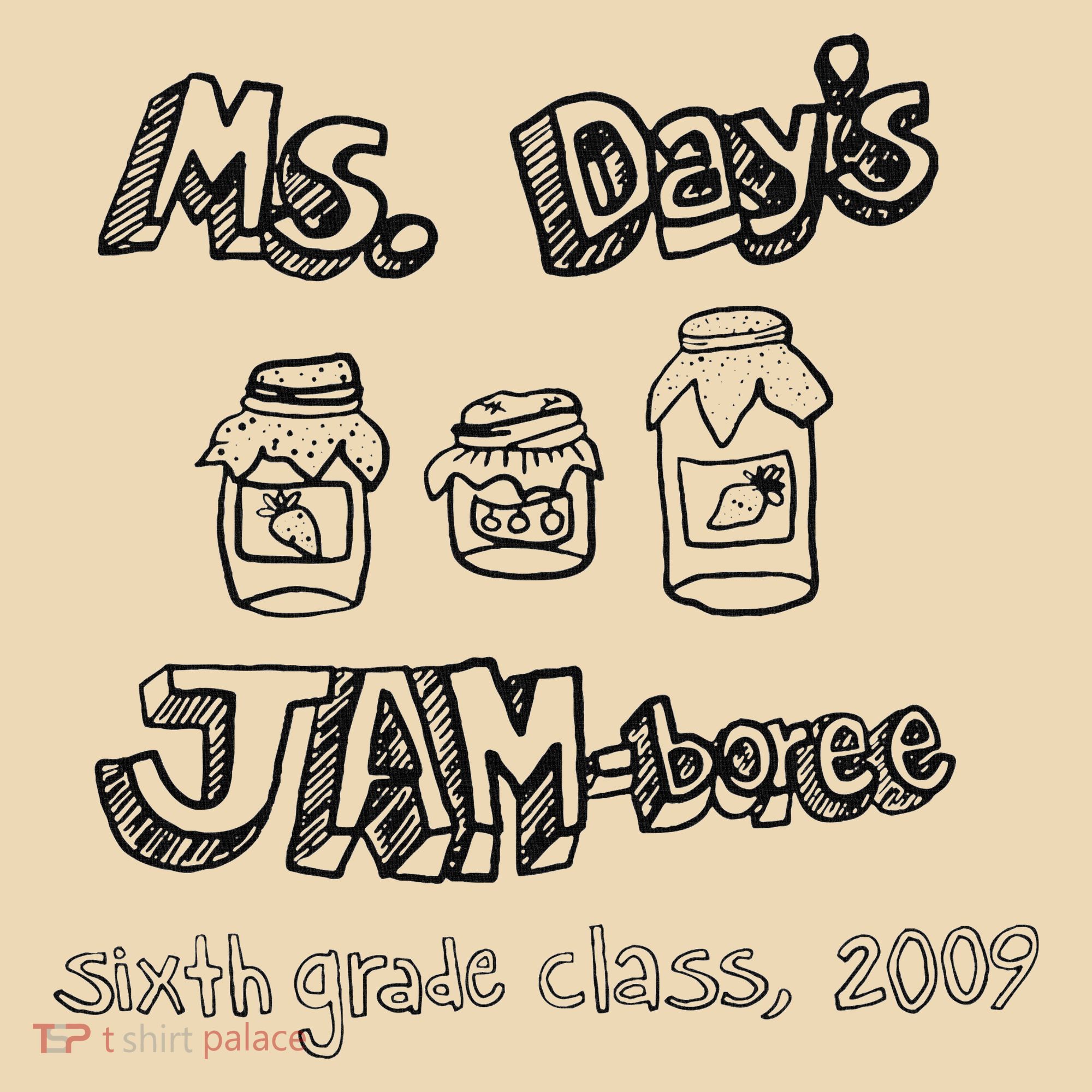 Ms. DayS Jam Boree Sixth Grade Class 2009 New Girl Funny Tote Bag