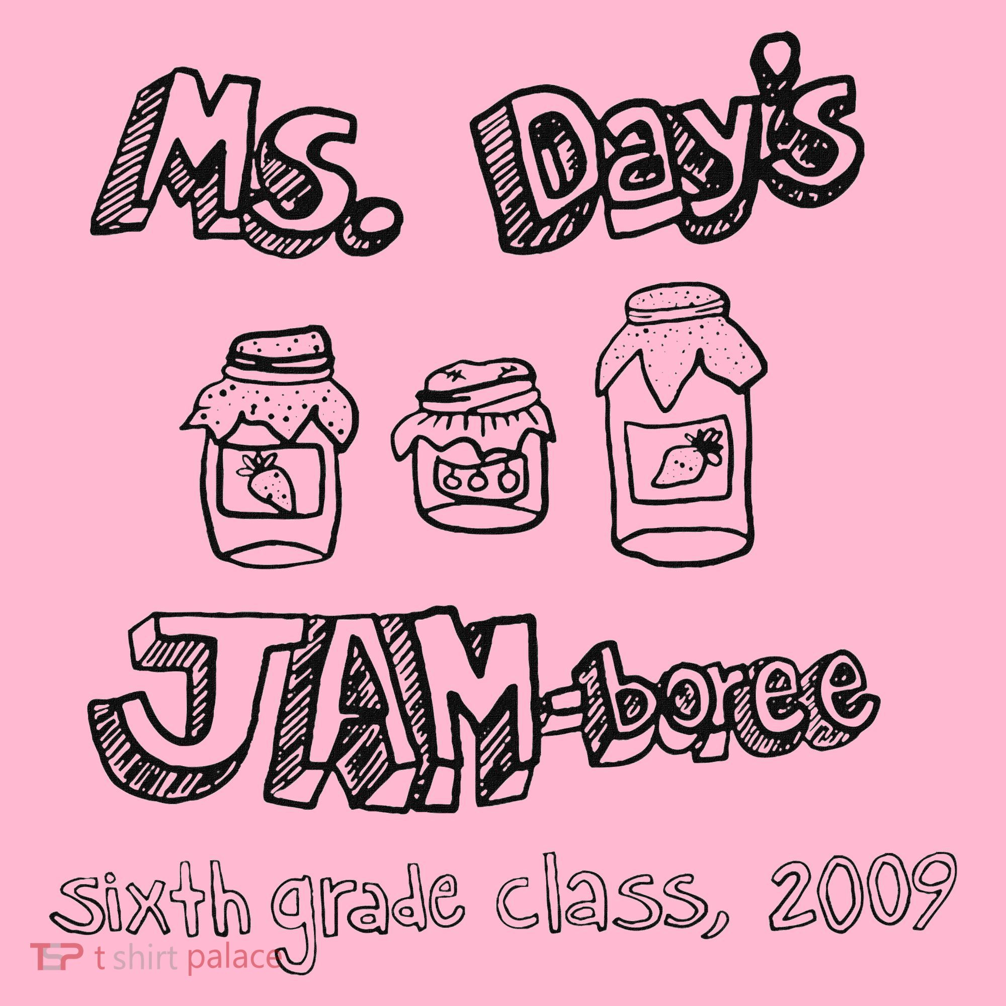 Ms. DayS Jam Boree Sixth Grade Class 2009 New Girl Funny Coaster