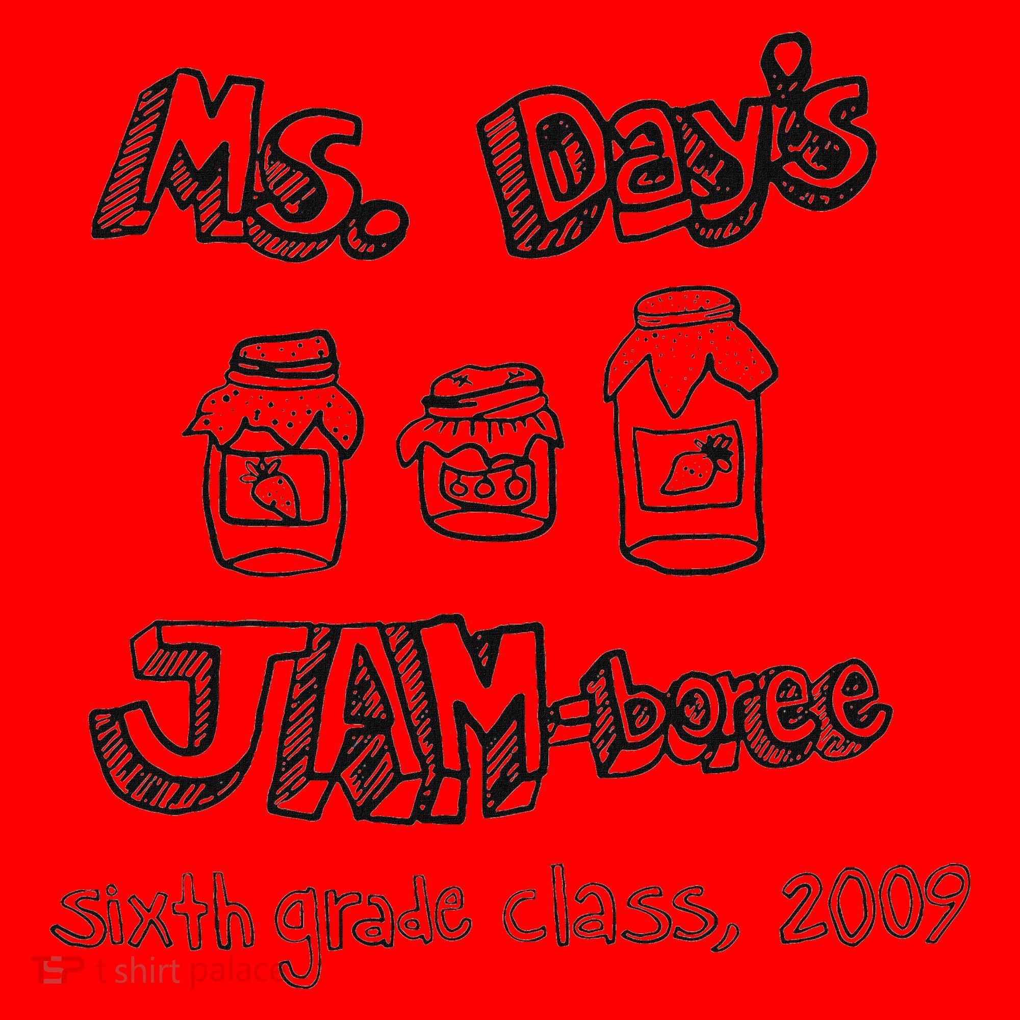 Ms. DayS Jam Boree Sixth Grade Class 2009 New Girl Funny Santa Hat