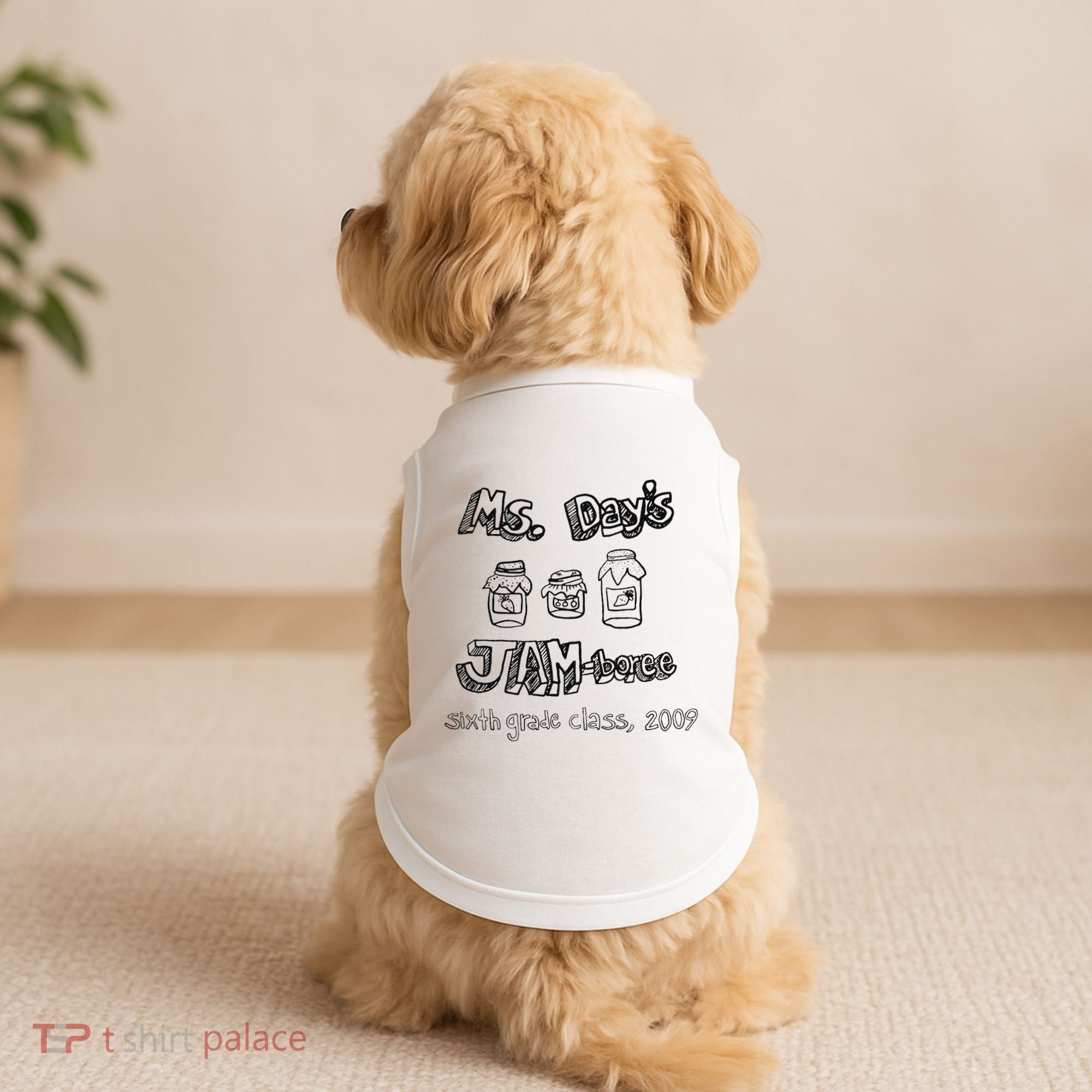 Ms. DayS Jam Boree Sixth Grade Class 2009 New Girl Funny Doggie Tank