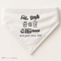 Ms. DayS Jam Boree Sixth Grade Class 2009 New Girl Funny USA-Made Doggie Bandana thumb 0