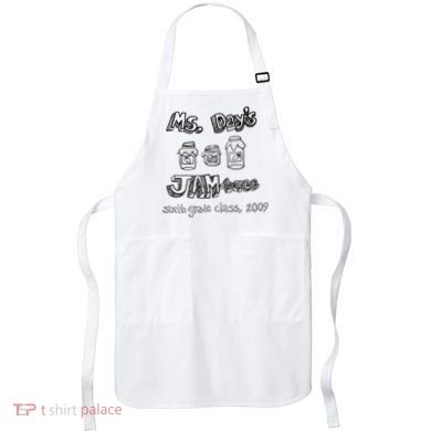 Ms. DayS Jam Boree Sixth Grade Class 2009 New Girl Funny Apron