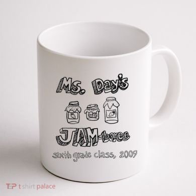 Ms. DayS Jam Boree Sixth Grade Class 2009 New Girl Funny Coffee Mug back