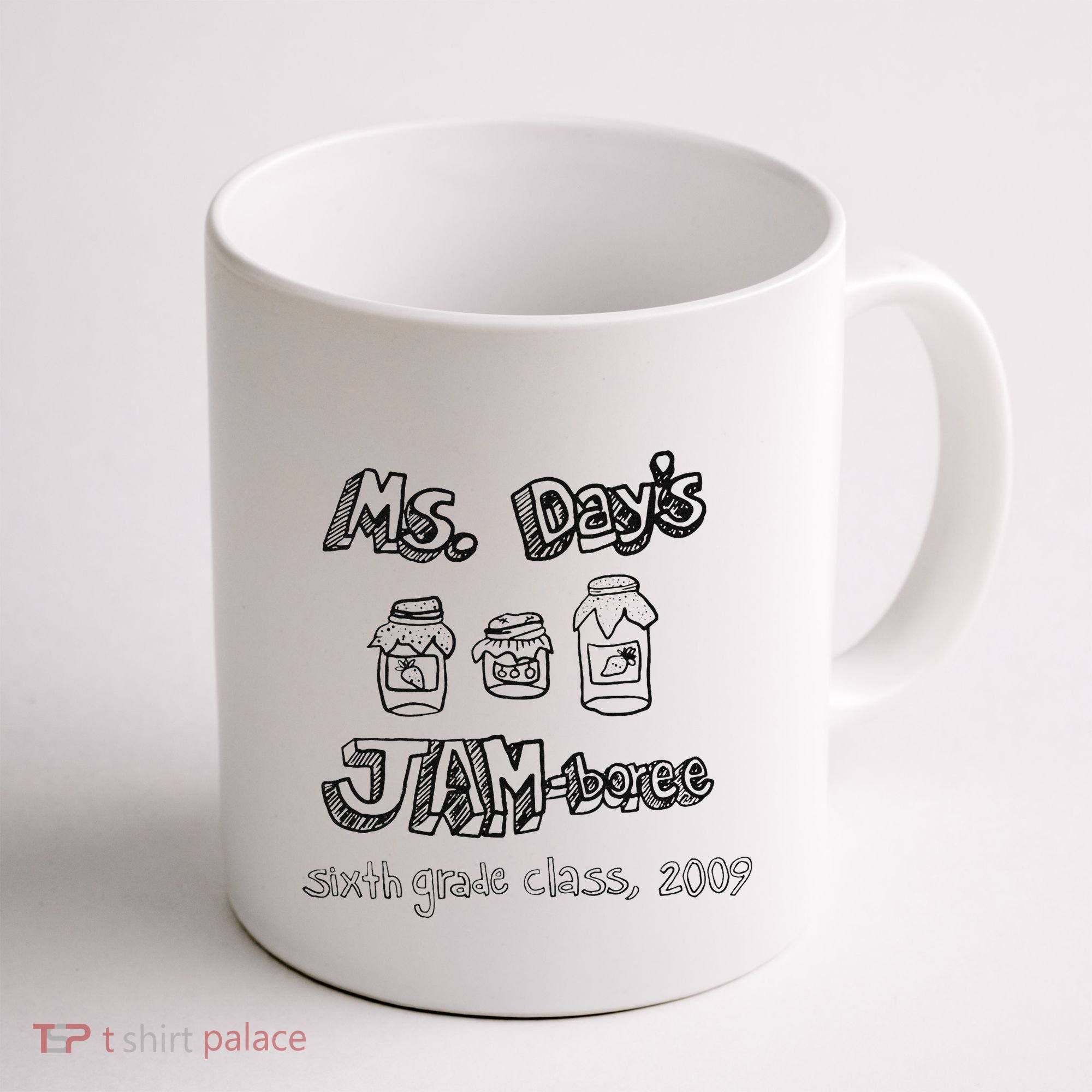 Ms. DayS Jam Boree Sixth Grade Class 2009 New Girl Funny Coffee Mug