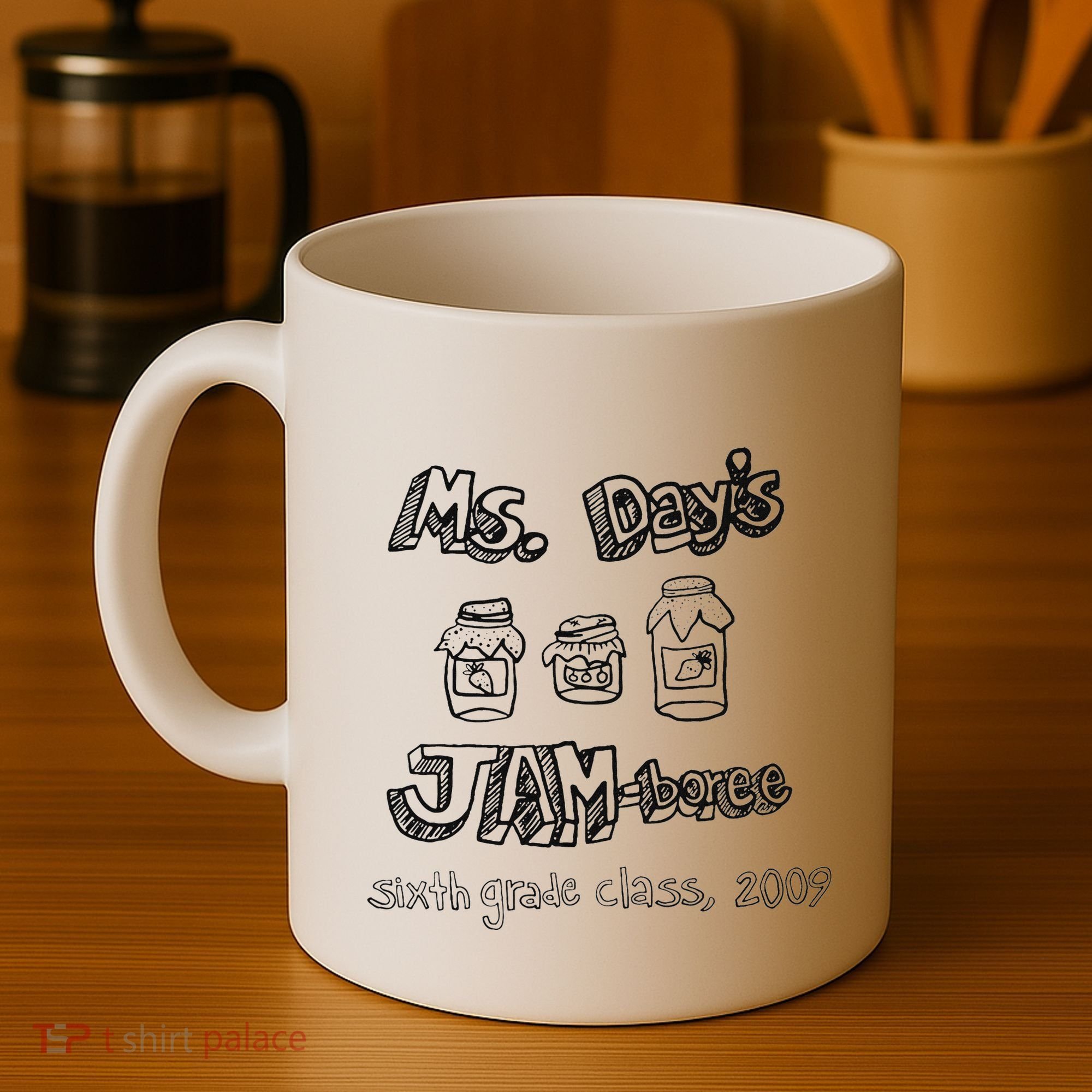 Ms. DayS Jam Boree Sixth Grade Class 2009 New Girl Funny Coffee Mug