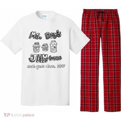 Ms. DayS Jam Boree Sixth Grade Class 2009 New Girl Funny Pajama Set