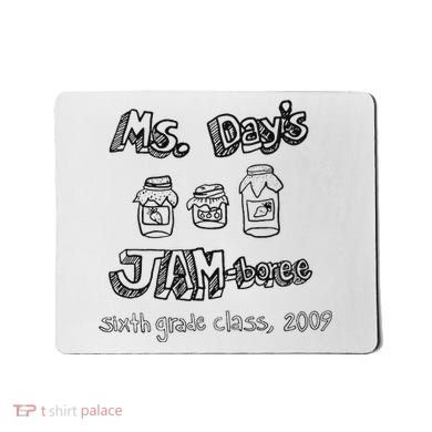 Ms. DayS Jam Boree Sixth Grade Class 2009 New Girl Funny Mousepad