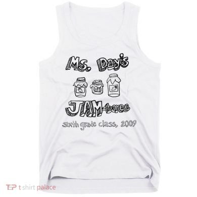 Ms. DayS Jam Boree Sixth Grade Class 2009 New Girl Funny Tank Top