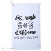 Ms. DayS Jam Boree Sixth Grade Class 2009 New Girl Funny Golf Towel thumb 0