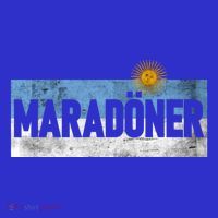 MaradöNer Doner Kebab Argentina Vintage Funny Gift T-Shirt thumb 7
