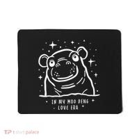 Moo Deng Love Era Minimalist Mousepad thumb 0