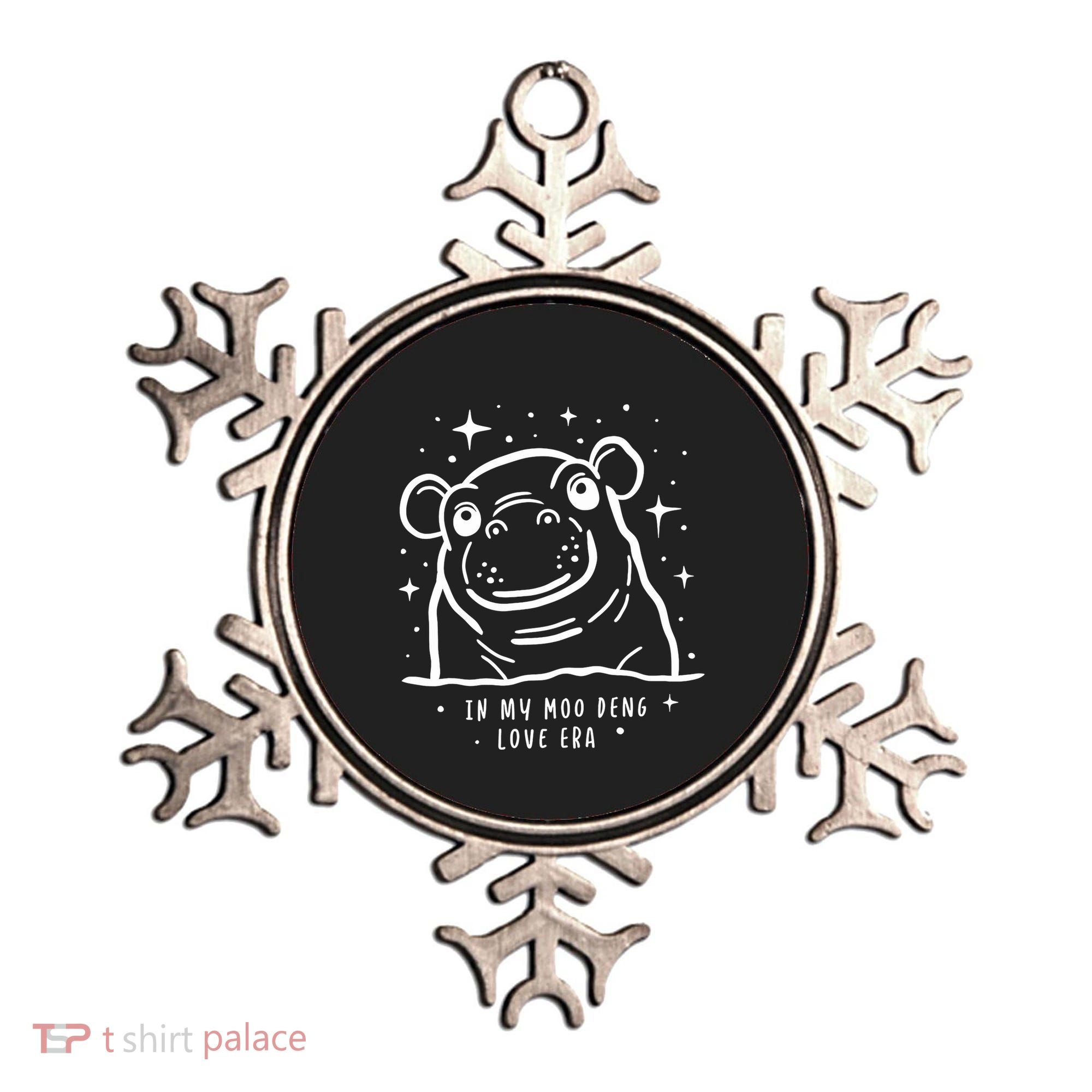 Moo Deng Love Era Minimalist Ornament