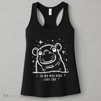 Moo Deng Love Era Minimalist Women's Tank Top thumb 3