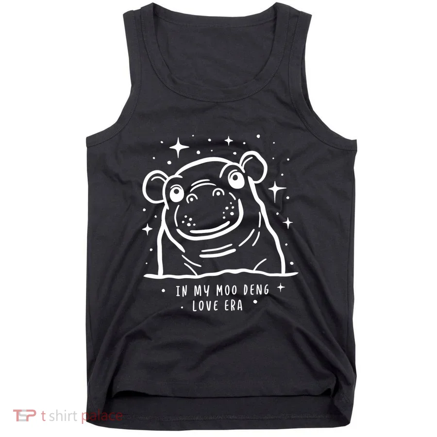 Moo Deng Love Era Minimalist Tank Top