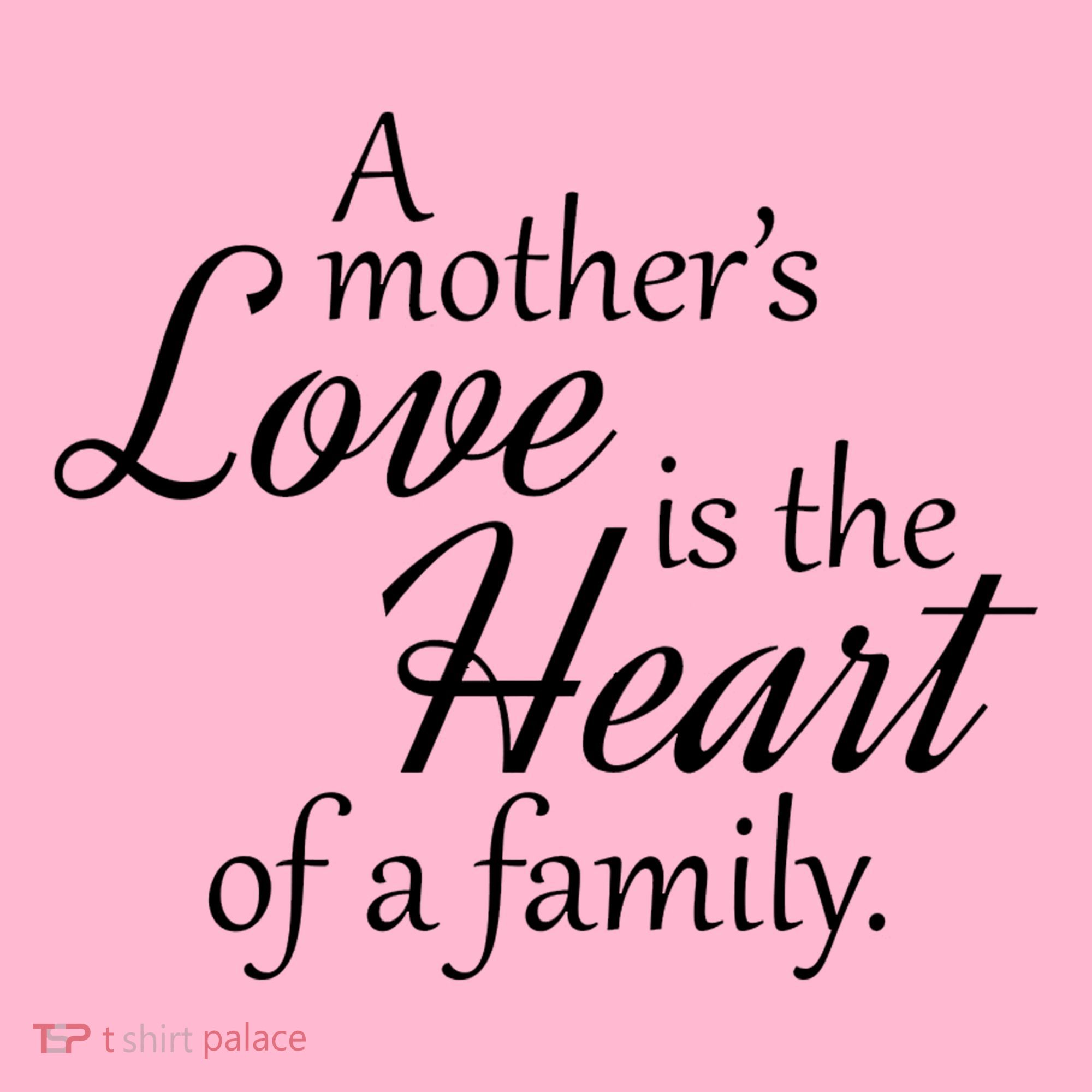 Mother's Day Love Quote Hoodie