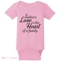 Mother's Day Love Quote Baby Bodysuit thumb 0