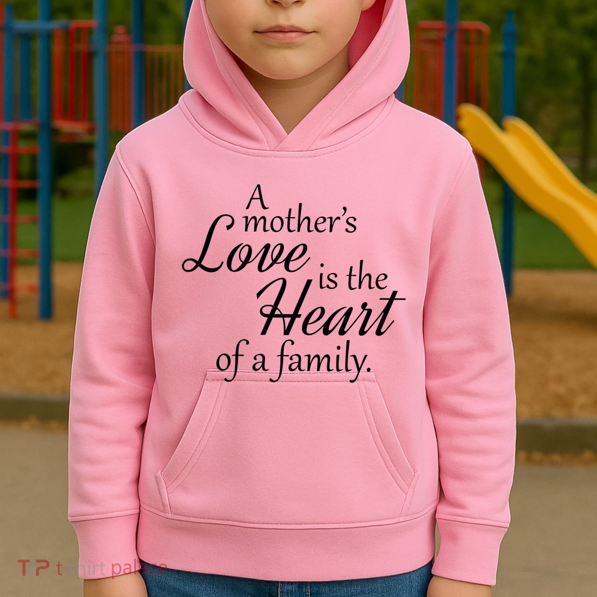 Mother's Day Love Quote Kids Hoodie