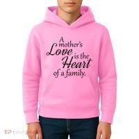 Mother's Day Love Quote Kids Hoodie thumb 4
