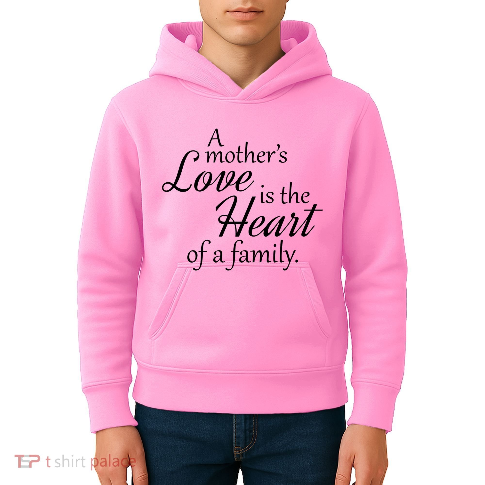 Mother's Day Love Quote Kids Hoodie