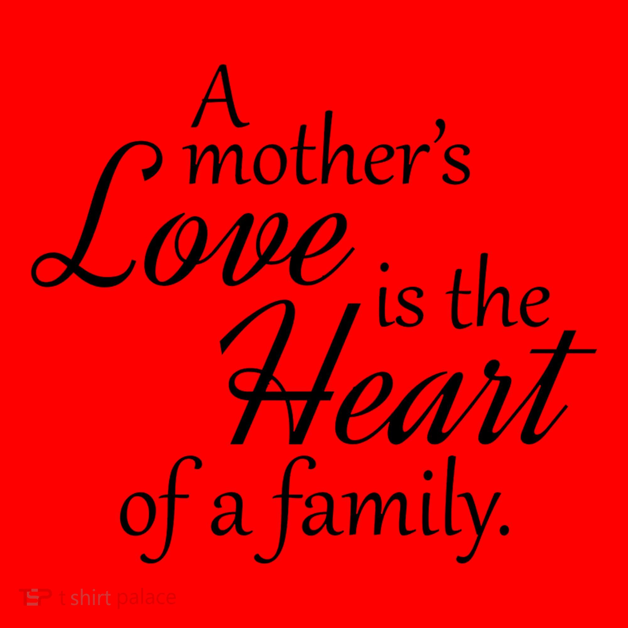 Mother's Day Love Quote Santa Hat