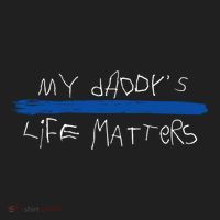 My Daddys Life Blue Lives Matter Police Suppor Cute Gift Hat thumb 2