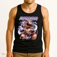 Moo Deng Tank Top thumb 3