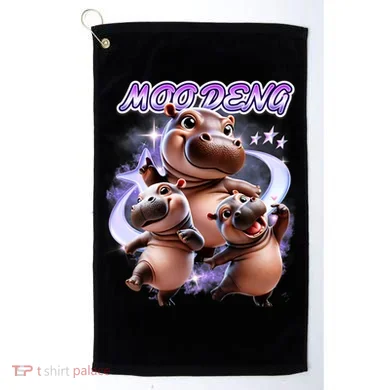 Moo Deng Golf Towel